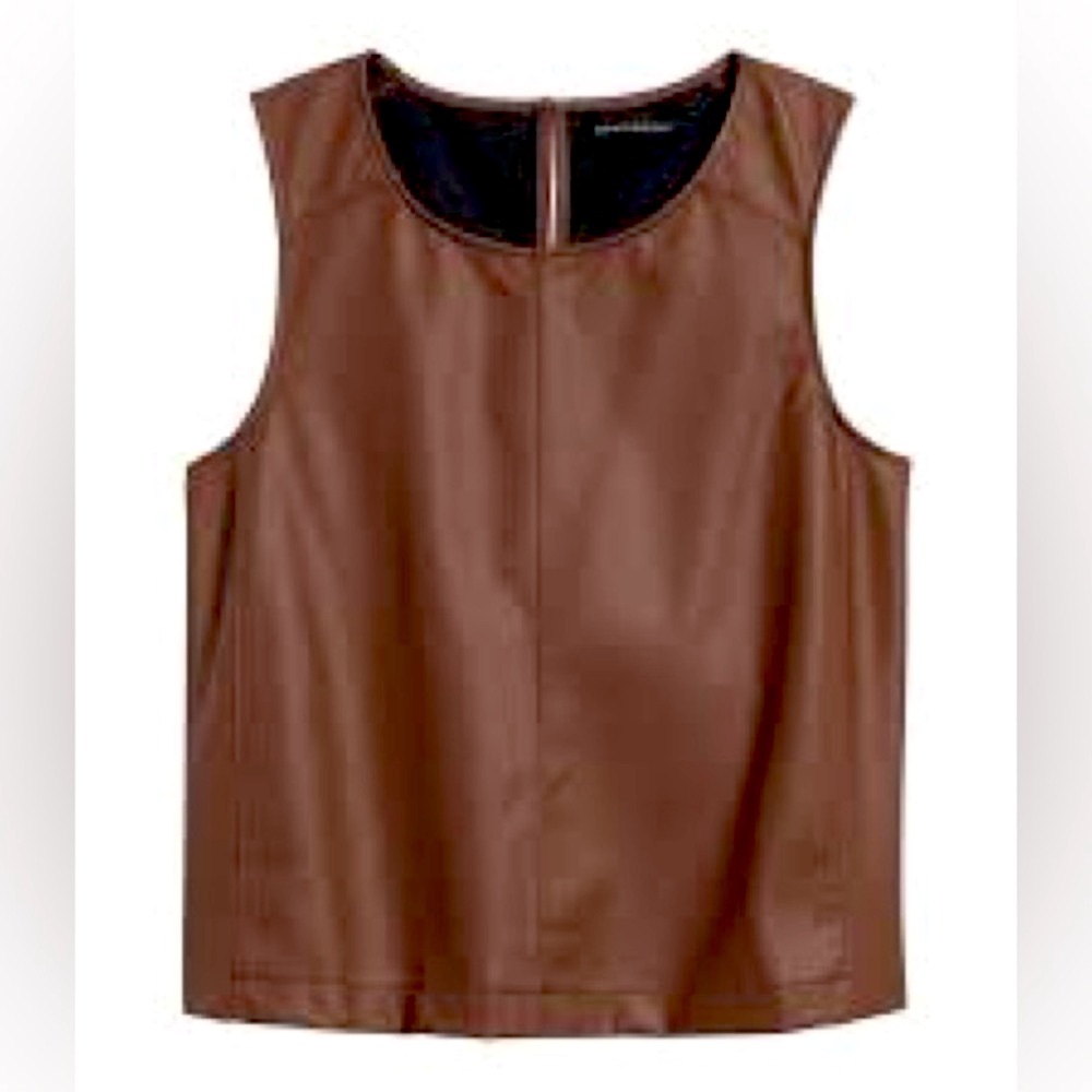 Banana Republic Brown Sleeveless Top